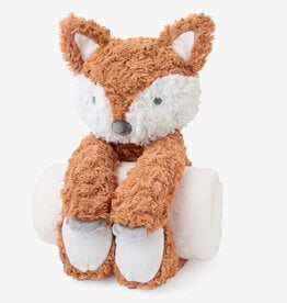 Elegant Baby Huggie Bedtime Fox w/Blanket