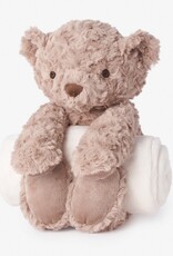 Elegant Baby Bedtime Huggie Bear w/Blanket