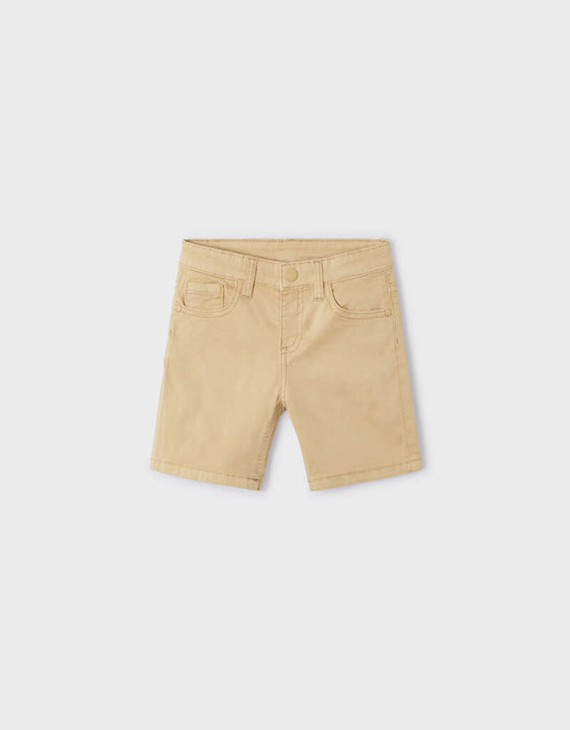 Mayoral Tan 5 Pocket Twill Shorts