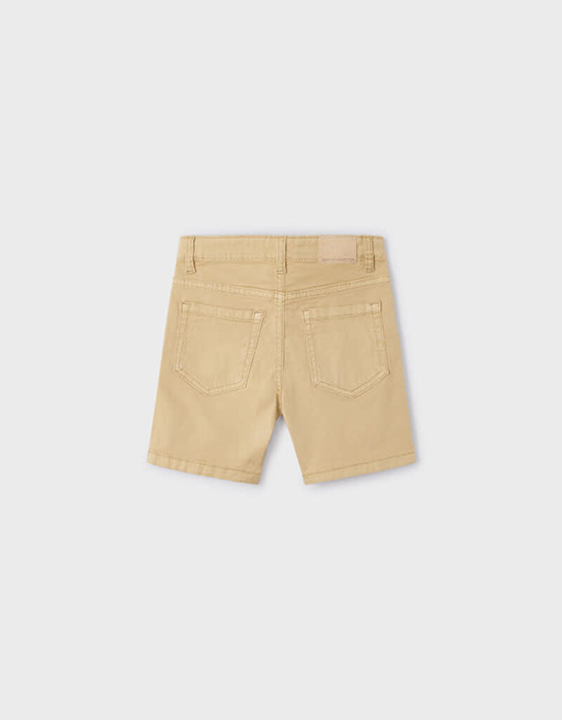 Mayoral Tan 5 Pocket Twill Shorts