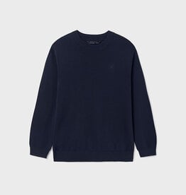 Mayoral Navy Cotton Sweater