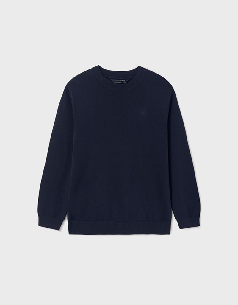 Mayoral Navy Cotton Sweater