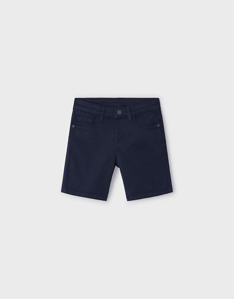Mayoral Navy 5 Pocket Twill Shorts