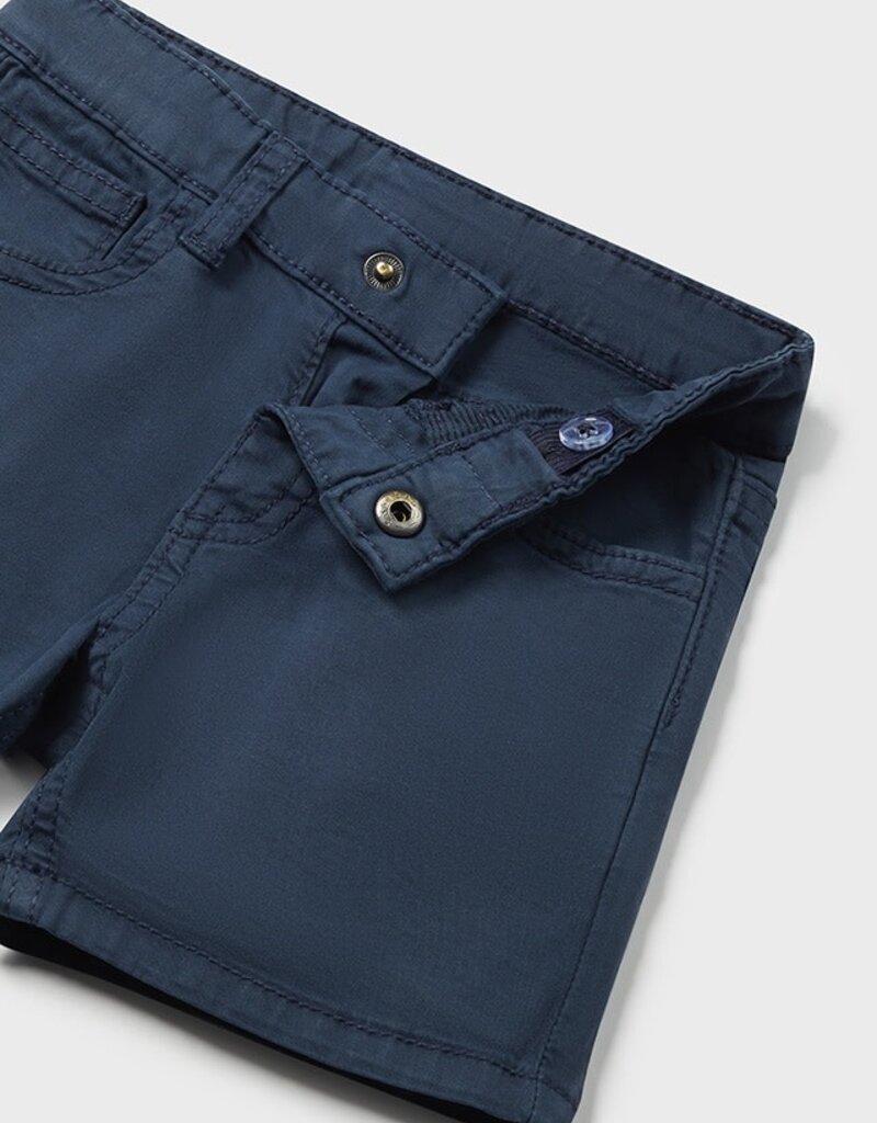 Mayoral Navy 5 Pocket Twill Shorts