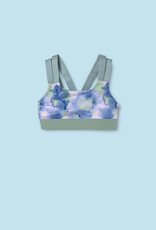 Mayoral Mint Watercolor Sports Bra