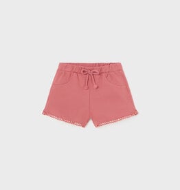 Mayoral Coral Chenille Shorts