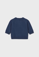 Mayoral Infant Navy Zip Up Sweater