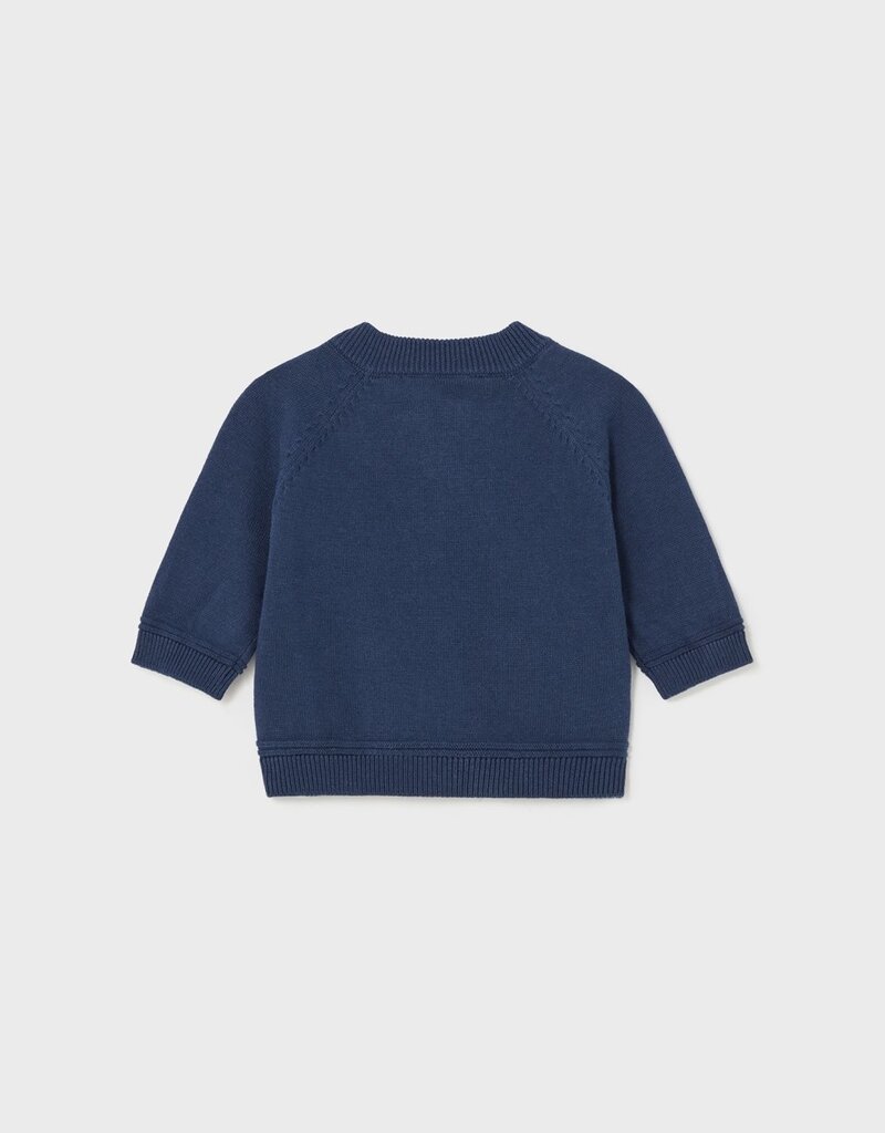 Mayoral Infant Navy Zip Up Sweater