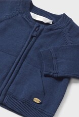 Mayoral Infant Navy Zip Up Sweater