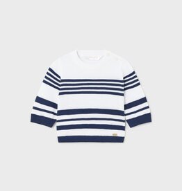 Mayoral Infant Navy Stripe Sweater