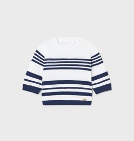 Mayoral SALE. Infant Navy Stripe Sweater