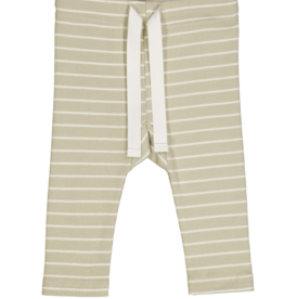 Musli Stripe Rib Pants Desert Green Cream