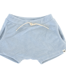oh baby! SALE Terry Pocket Drawstring Baby Shorts Sky Blue