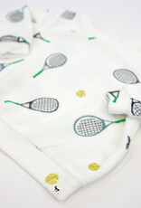 oh baby! Terry Boxy Sweatshirt Tennis Print