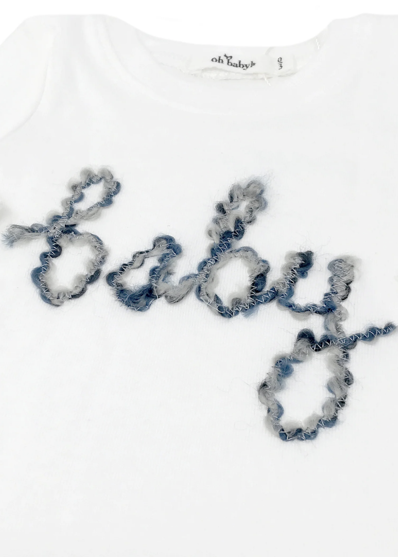 oh baby! Baby Deep Blue Multi 2pc Set