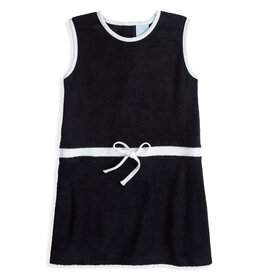 bella bliss SALE. Terry Strafford Dress Navy w/White