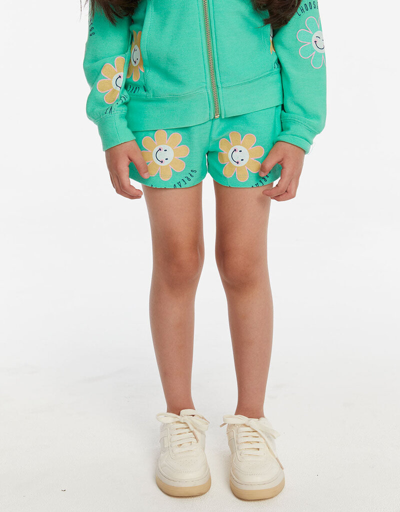 Chaser Shorts Smiley Flower
