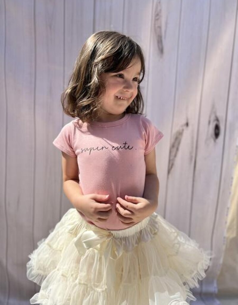 Tiny Victories Cream Ruffle Tutu