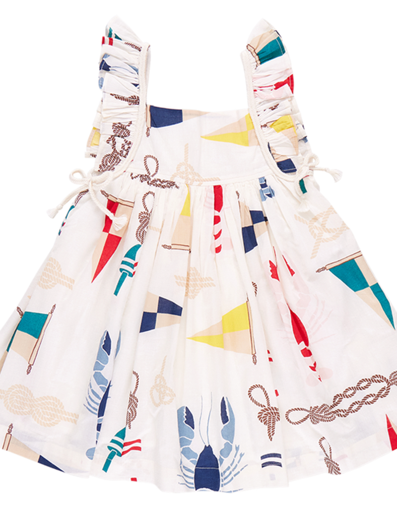 Pink Chicken ailee dress nautical notions