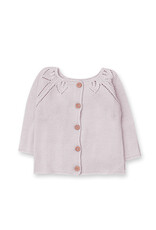 Tecomoabesos Andorra Knitted Cardigan Pink