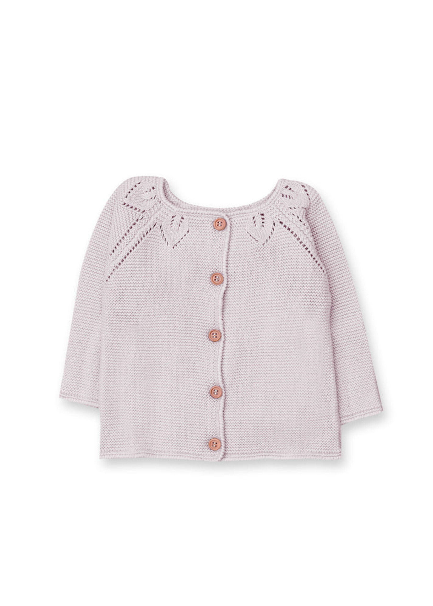 Tecomoabesos Andorra Knitted Cardigan Pink