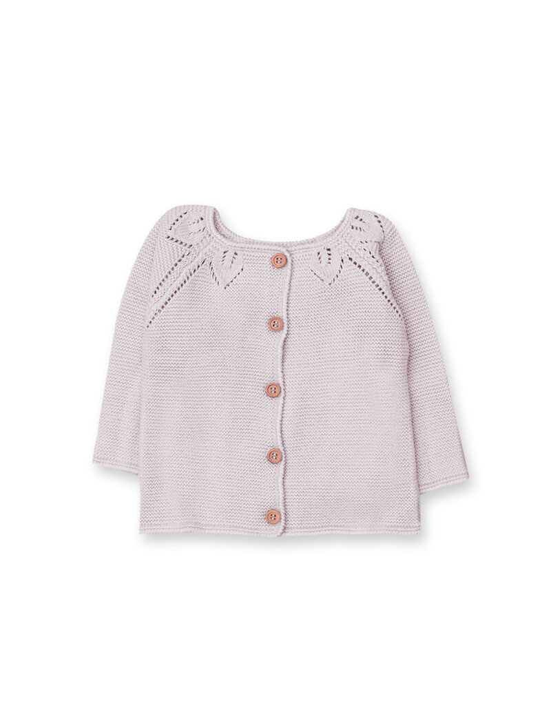 Tecomoabesos Andorra Knitted Cardigan Pink