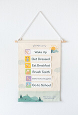 Routines Visual Schedule Wall Hanging