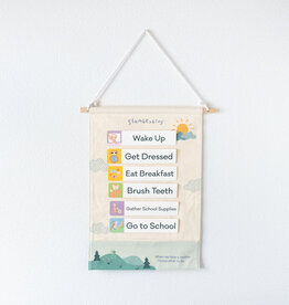 Routines Visual Schedule Wall Hanging