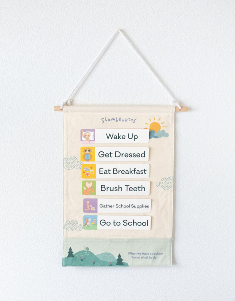 Routines Visual Schedule Wall Hanging