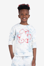 Appaman Highland Sweatshirt Sky Tie Dye