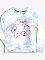 Appaman SALE Highland Sweatshirt Sky Tie Dye