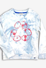 Appaman Highland Sweatshirt Sky Tie Dye