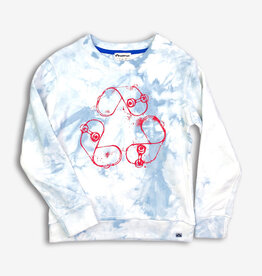 Appaman SALE. Highland Sweatshirt Sky Tie Dye