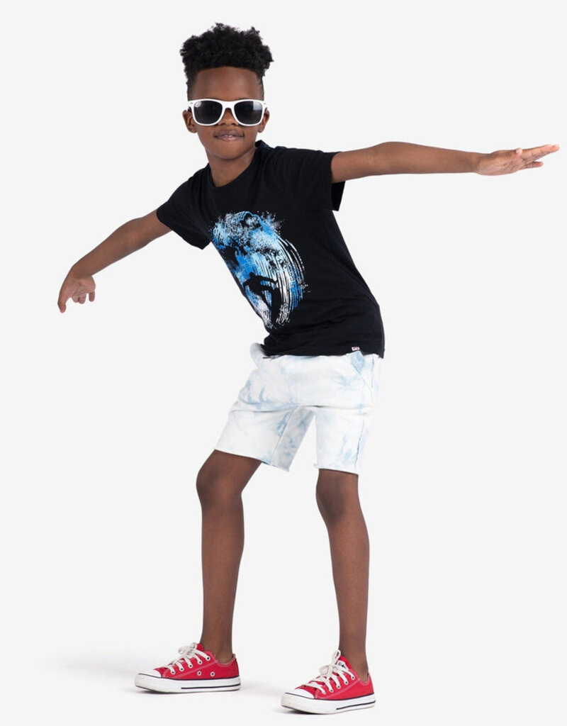 Appaman Graphic S/S Tee Catching Waves Black