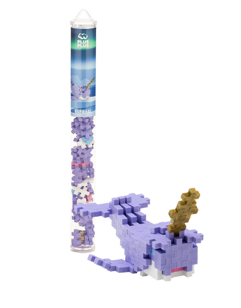 Plus-Plus Narwhal Plus Tube
