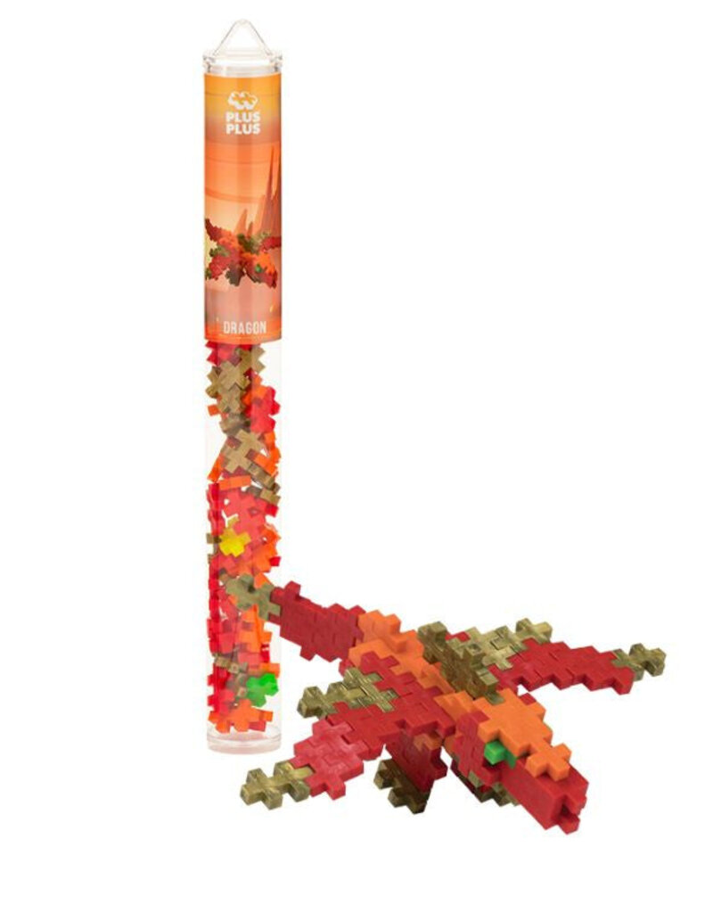 Plus-Plus Dragon Plus Tube