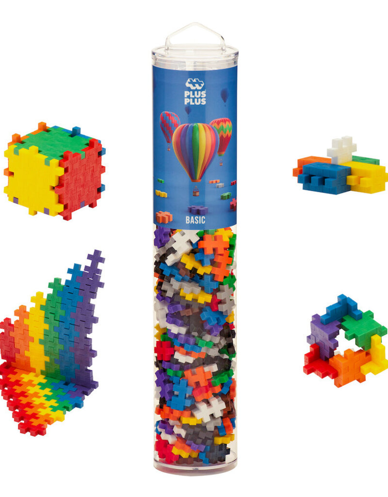 Plus-Plus 240 pc Basic Mix Tube