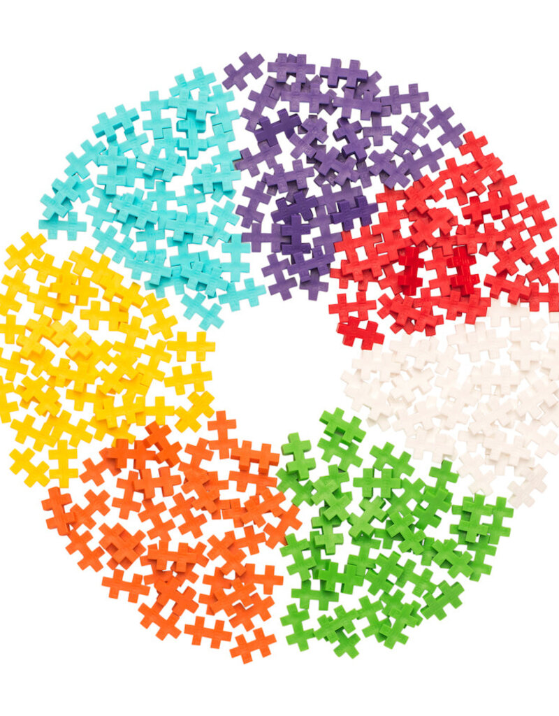 Plus-Plus 240 pc Rainbow Mix Tube