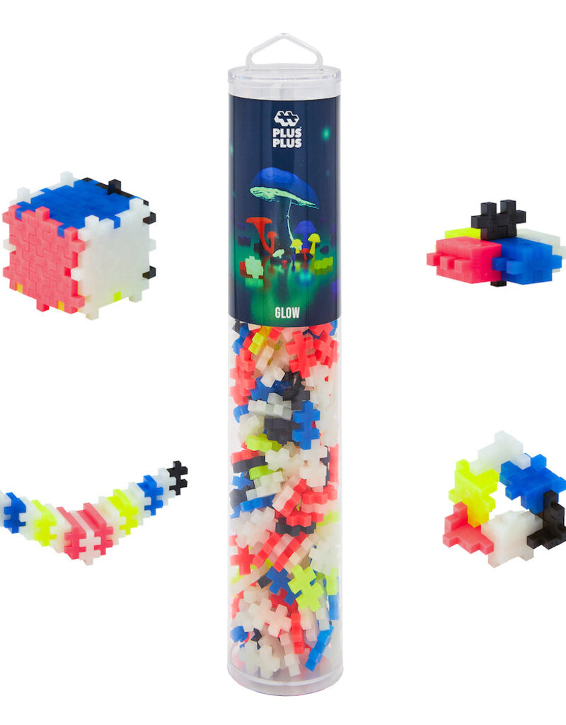 Plus-Plus 240 pc Glow Mix Tube