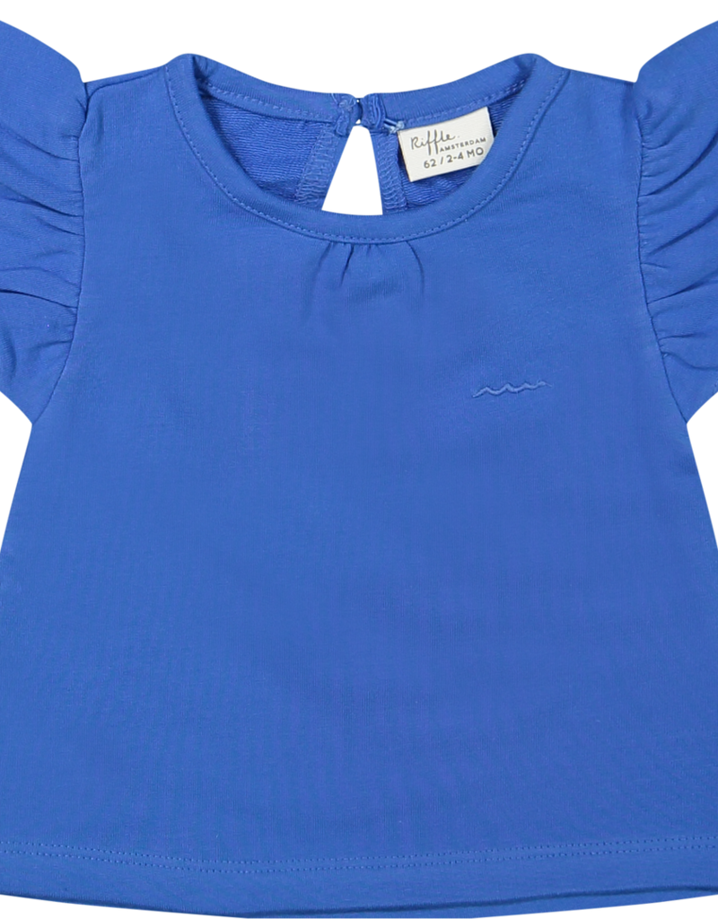 Riffle Amsterdam Joan S/S Tee Blue