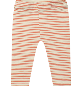 Riffle Amsterdam SALE Jersey Slub Leggings Apricot Stripe