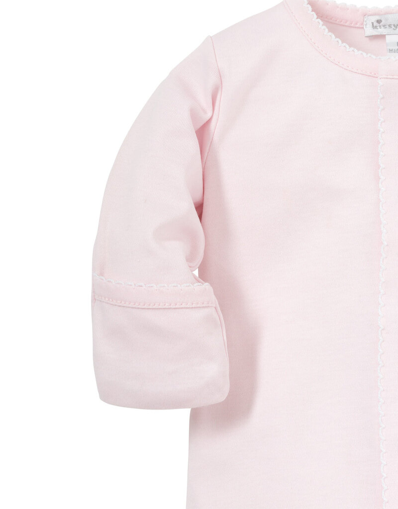 Kissy Kissy Kissy Kissy Basic Footie New Pink/White