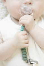 Bella Tunno Moss Duo Pacifier Clip