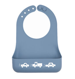 Bella Tunno Traffic Jam Little Bites Starter Bib