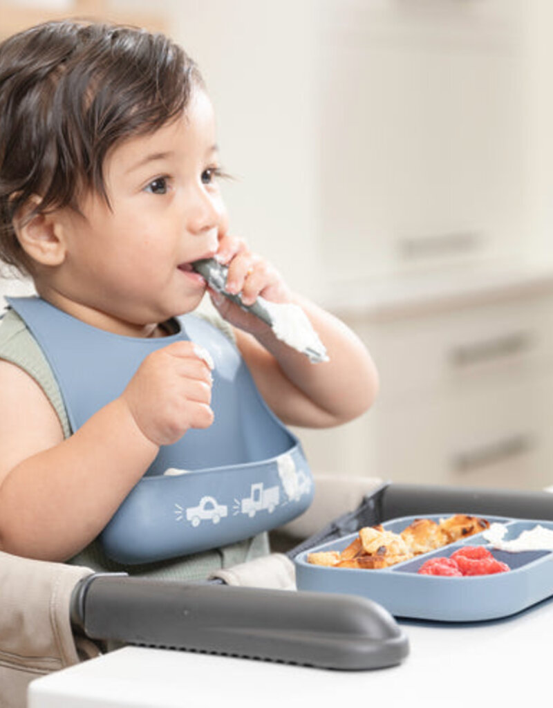 Bella Tunno Traffic Jam Little Bites Starter Bib