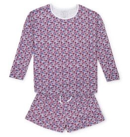 Lila + Hayes SALE. Womens Anna Pajama Short Set Freedom Floral