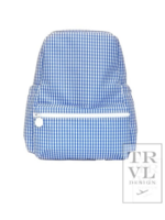 TRVL Design Backpacker Gingham Royal