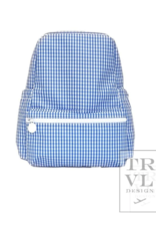 TRVL Design Backpacker Gingham Royal