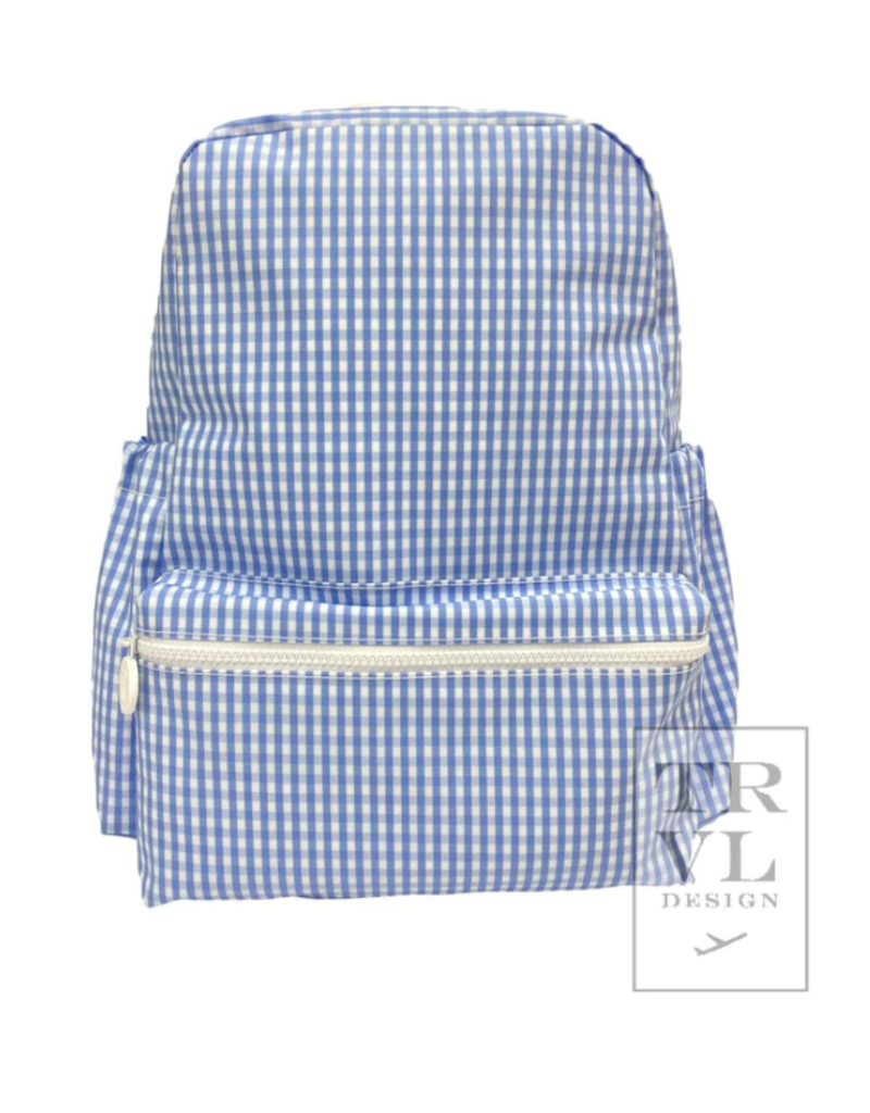TRVL Design Backpacker Gingham Sky