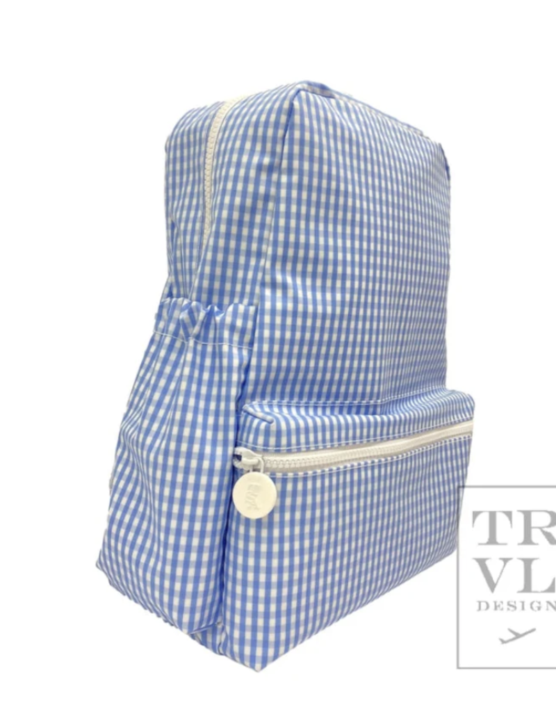 TRVL Design Backpacker Gingham Sky